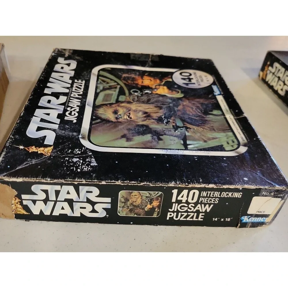 VINTAGE 1977 Star Wars 140 Piece Jigsaw Puzzle Kenner No 40100 Complete Han Solo